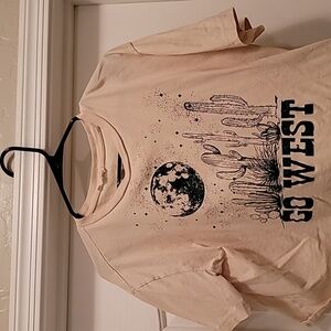 Modish rebel Go west T shirt